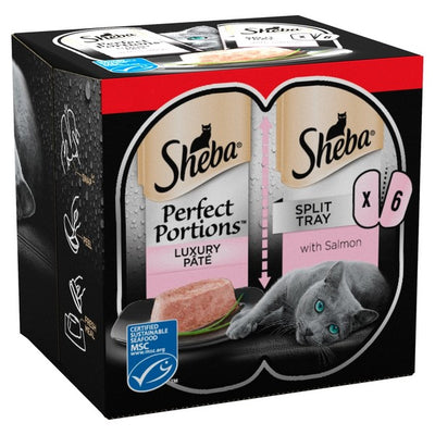 Sheba Perfect Portions Salmon Loaf 3 x (2 x 37.5g)