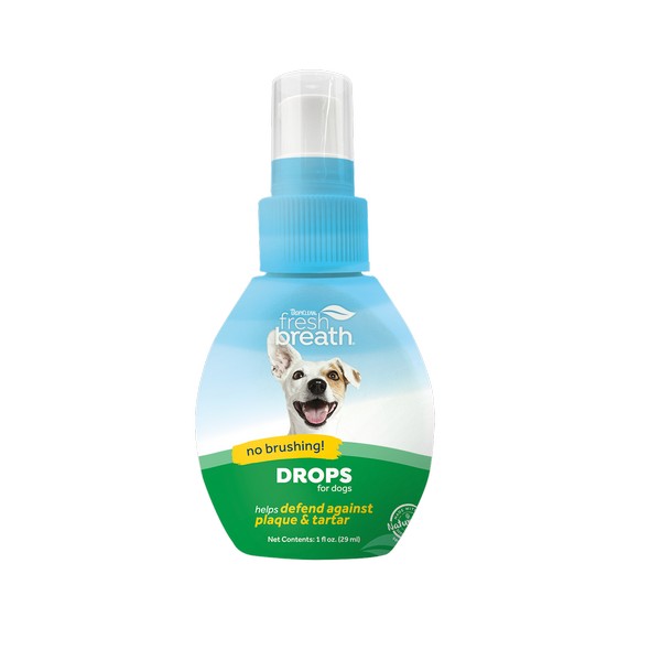 TropiClean Fresh Breath Drops for Dogs