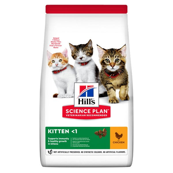 Hills Science Plan Kitten Dry Chicken 300g