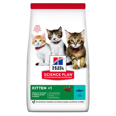 Hills Science Plan Kitten Dry Tuna 1.5kg