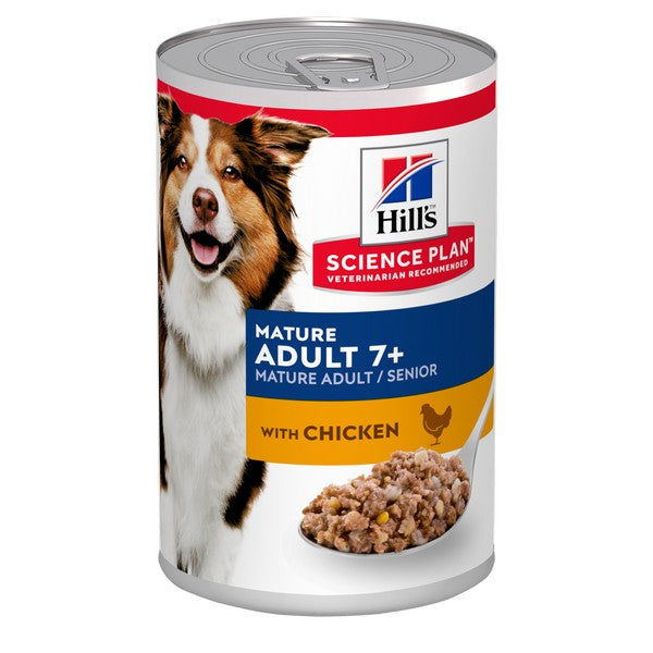 Hills Science Plan Mature Adult Dog Food with Chicken 370g