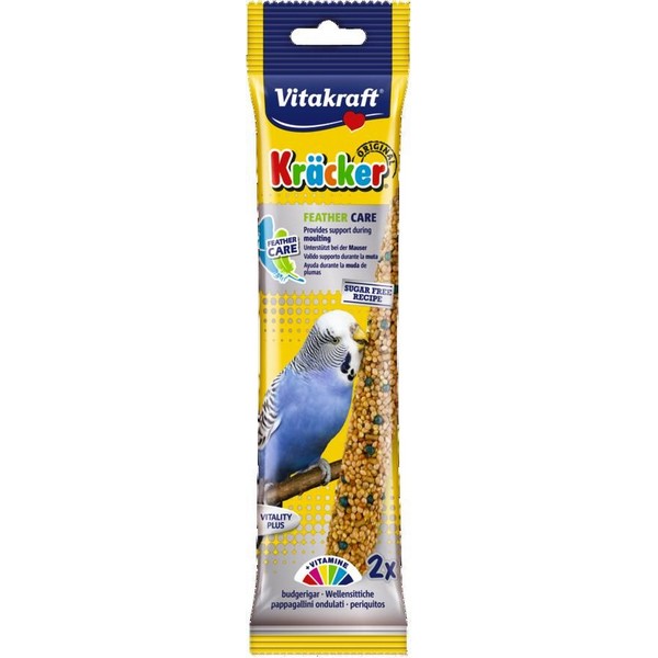 Vitakraft Budgie Kracker Feather Care