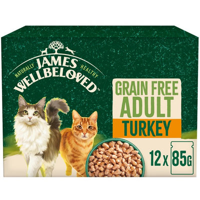 Wellbeloved Cat Turkey Kitten Pouch 12 x 85g