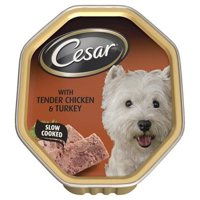 Cesar CIL Alutray Chicken and Turkey 150g