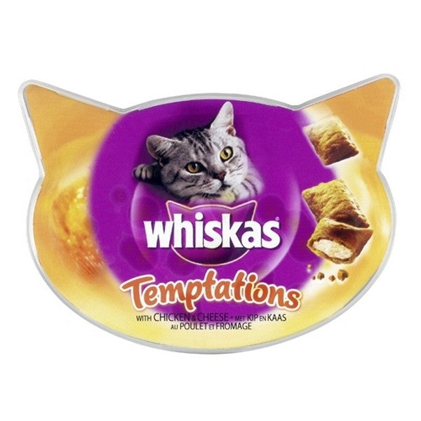 Whiskas Chicken and Cheese Temptations 60g