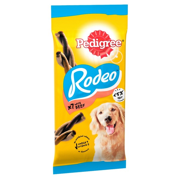 Pedigree Rodeo with Beef 7pk