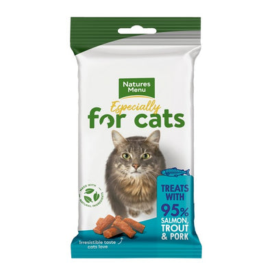 Natures Menu Cat Treats Salmon and Trout 60g