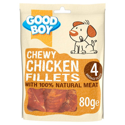 Good Boy Pawsley & Co Chewy Chicken Fillets 80g