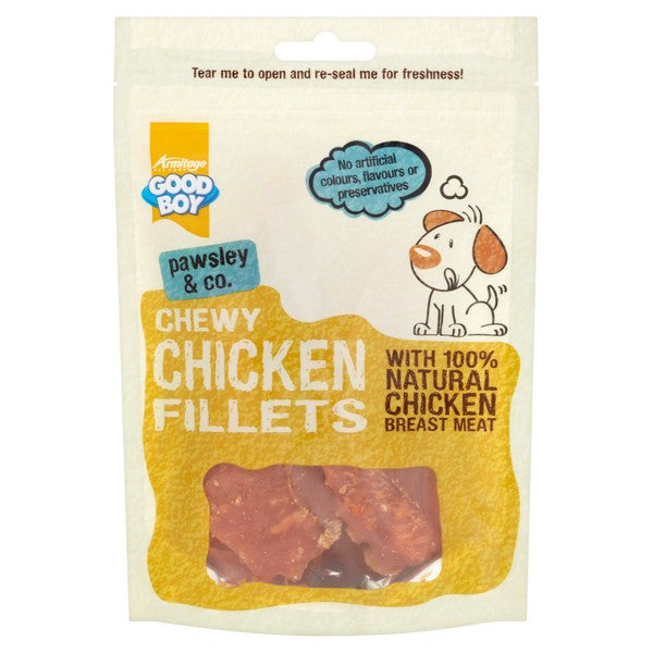 Good Boy Pawsley & Co Chewy Chicken Fillets 80g