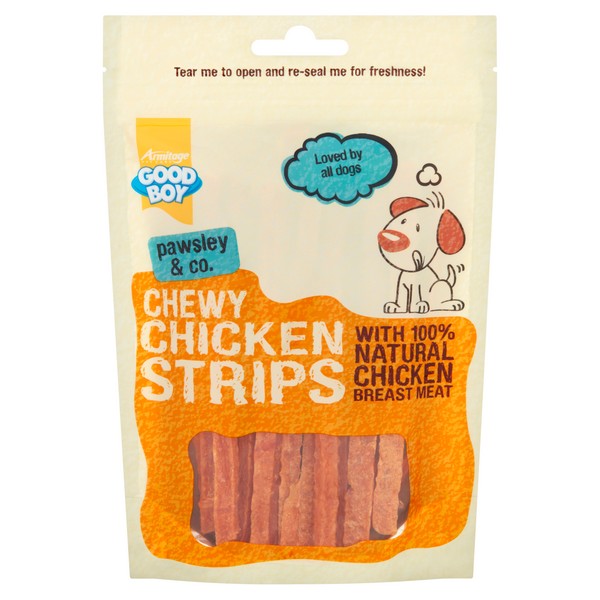 Good Boy Pawsley & Co Chewy Chicken Strips 100g