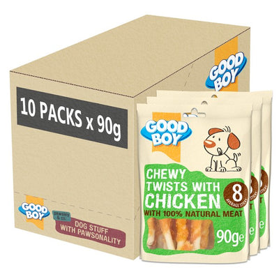 Good Boy Pawsley & Co Chewy Twists with Chicken 90g