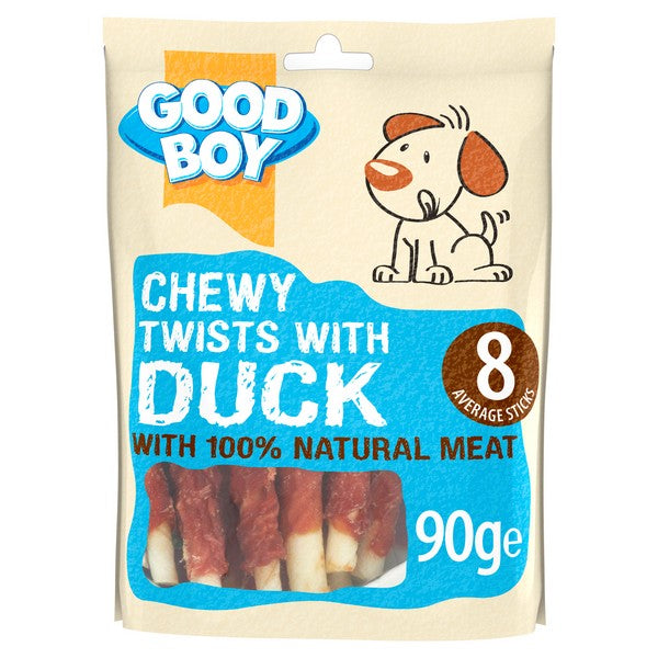 Good Boy Pawsley & Co Chewy Twists with Duck 90g