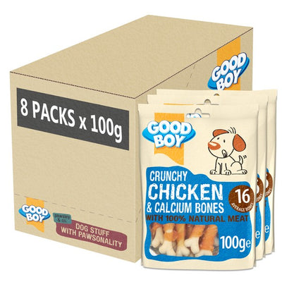 Good Boy Pawsley & Co Crunchy Chicken & Calcium Bones 100g