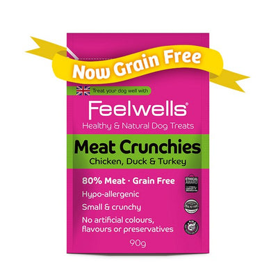 Feelwells Meat Crunchies 12 x 90g