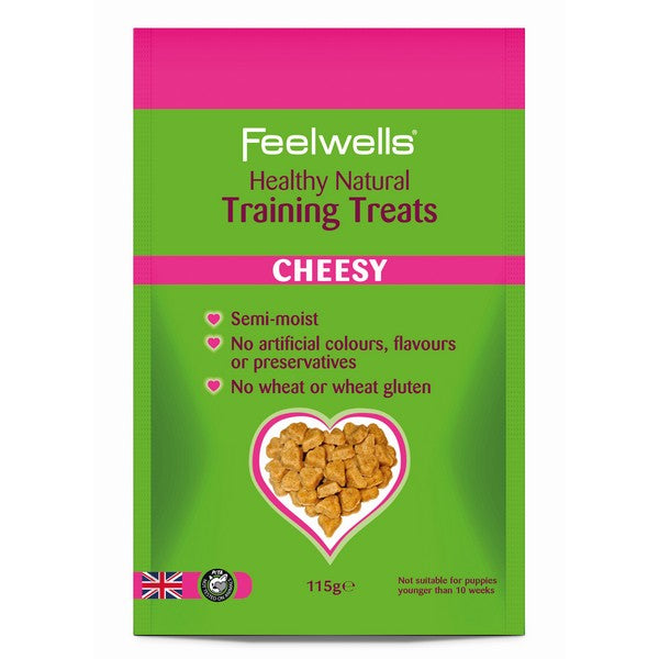 Feelwells Semi Moist Training Treats Cheesy 115g