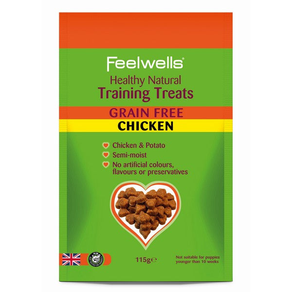 Feelwells Training Treats Grain Free 115g