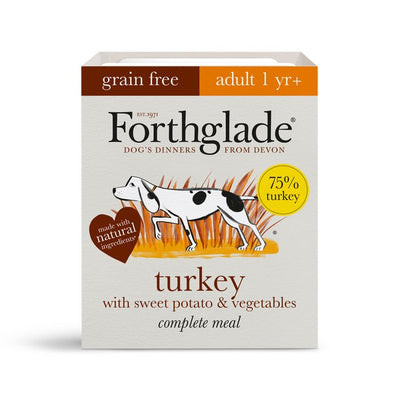 Forthglade Comp Meal Adult TurkeySweet PotatoVeg G/F 395g