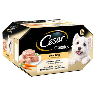 Cesar Classics Garden Terrine Selection 8 x 150g