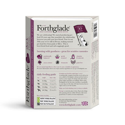 Forthglade Complete Meal Adult DuckPotato & Veg G/F 395g