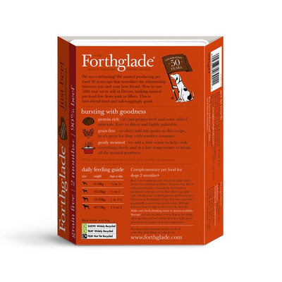 Forthglade Just Beef Grain Free 395g