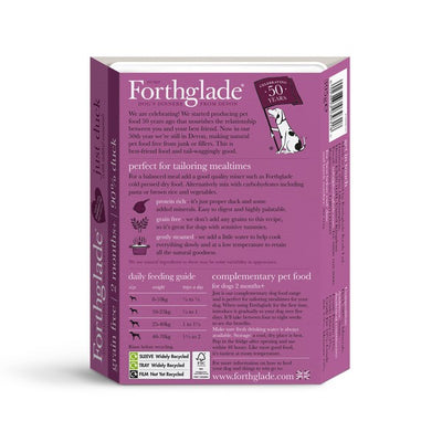 Forthglade Just Duck Grain Free 395g