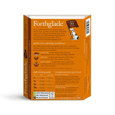 Forthglade Just Turkey Grain Free 395g