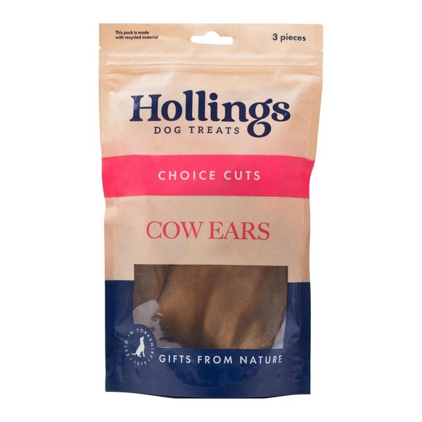 Hollings Cow Ears 3Pk