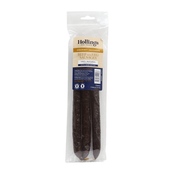 Hollings Meat and Veg Sausage 3Pk