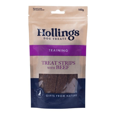 Hollings Meat Treat Beef 100g