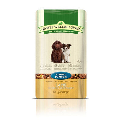 Wellbeloved Lamb and Rice Puppy Pouch 10 x 150g