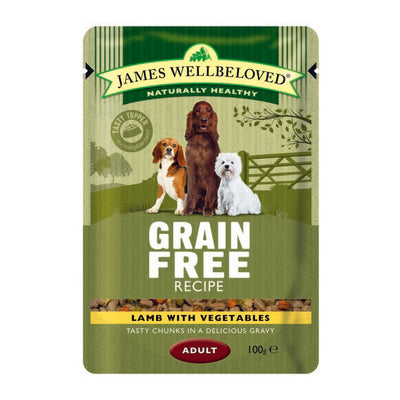 Wellbeloved Pouches GF Lamb Adult 12 x 100g