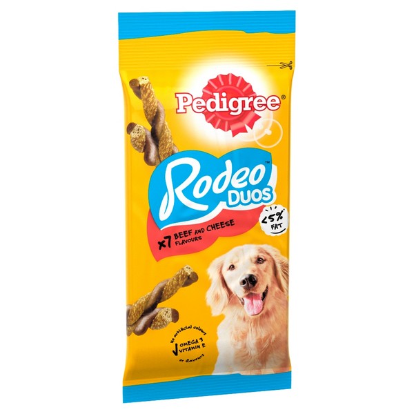 Pedigree Rodeo Duos Beef and Cheese 7pk