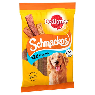 Pedigree Schmackos Fish Mix 20pk