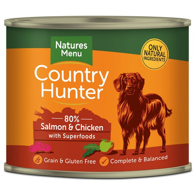 Natures Menu Country Hunter Salmon and Rasberry 600g