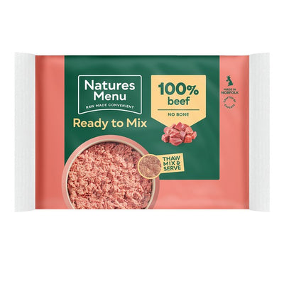 Natures Menu Frozen All Beef Mince 400g