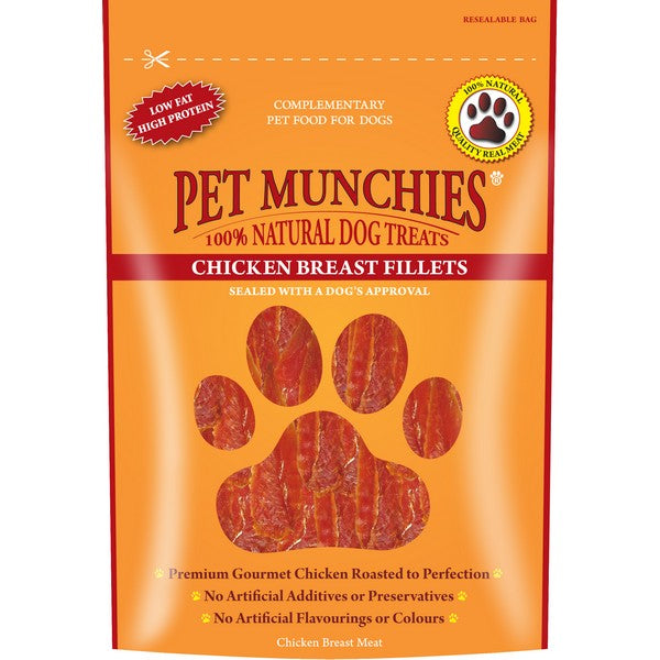 Pet Munchies Chicken Breast Fillet 100g