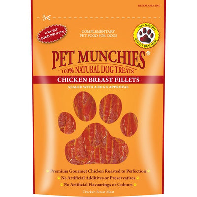 Pet Munchies Chicken Breast Fillet 100g