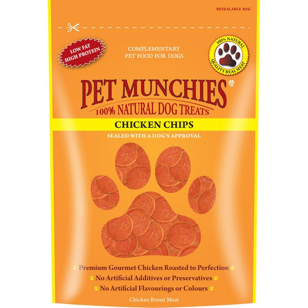 Pet Munchies Chicken Chips 100g