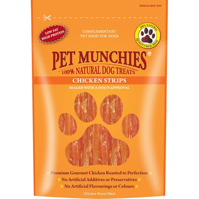 Pet Munchies Chicken Strips 90g