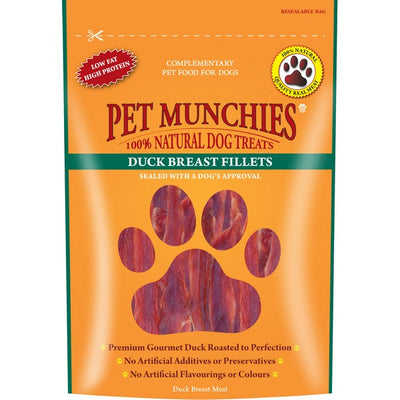 Pet Munchies Duck Breast Fillet 80g