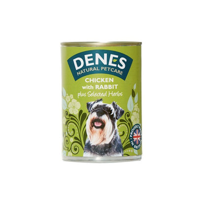 Denes Adult Dog Rabbit Chicken and Herbs 400g