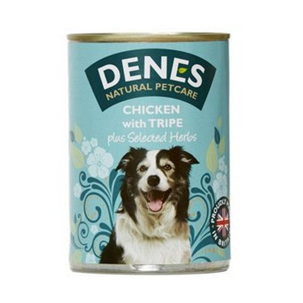 Denes Adult With Chicken Tripe and Added Herbs 400g