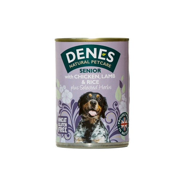 Denes Senior Dog Chicken Lamb Rice and Herbs 400g