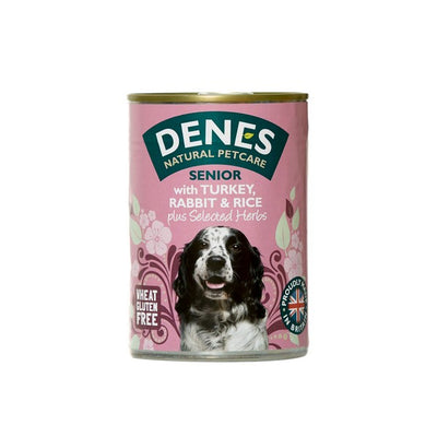 Denes Senior Dog Turkey Rabbit Rice Herbs 400g