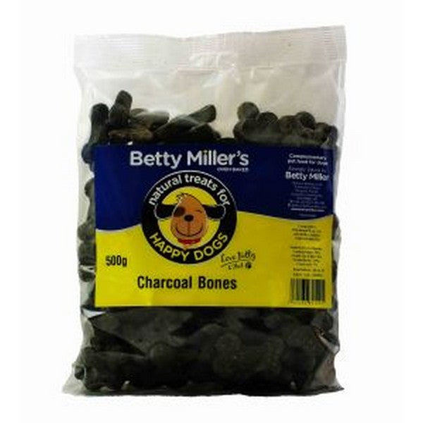 Betty Millers Charcoal Bone Treats 500g