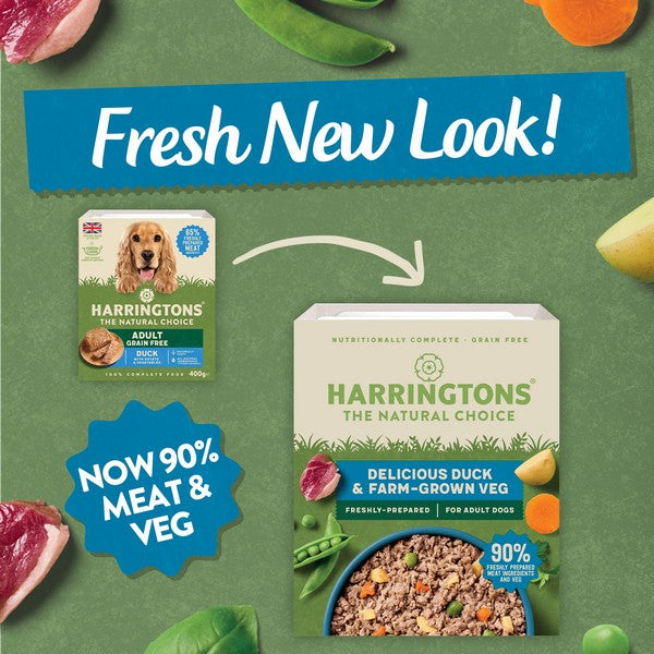 Harringtons Fresh Duck & Veg Adult Grain Free 400g