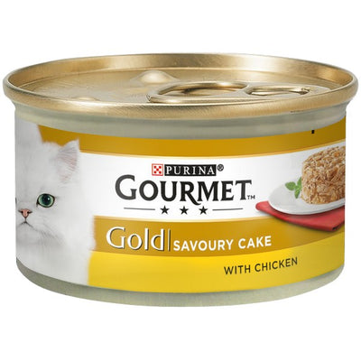 Gourmet Gold Savoury Cake Chicken 85g