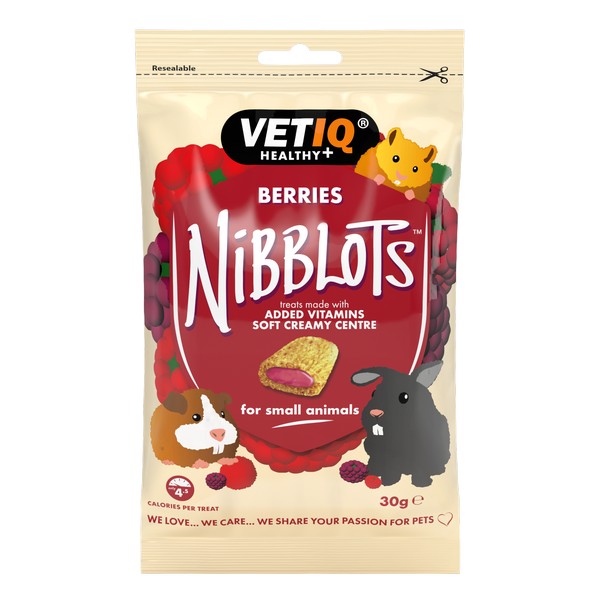 M & C VetIQ Nibblots Berry 30g