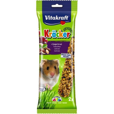 Vitakraft Kracker Hamster Grape & Nut (2Pk)