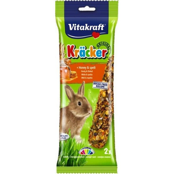 Vitakraft Kracker Rabbit Honey Spelt (2Pk)